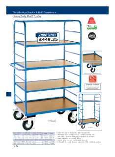 Distribution Trucks And Roll Containers