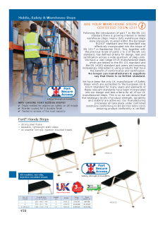 Mobile Safety And Warehouse Steps